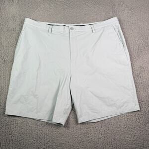 Vineyard Vines Shorts Mens 44 Gray Blue On The Go Chino Performance 9" Golf